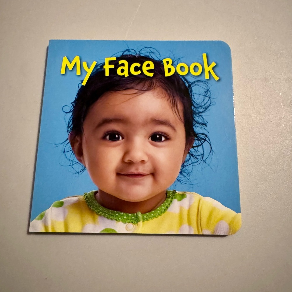 My Face Book - Colorful Kids Toy Book